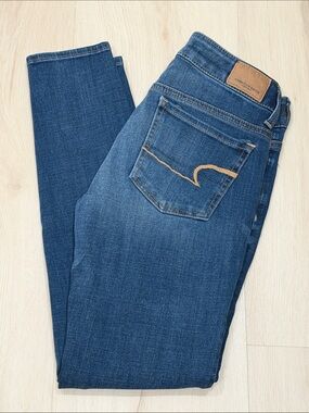 American Eagle Outfitters Dark Blue Denim Jeans / Jeggings